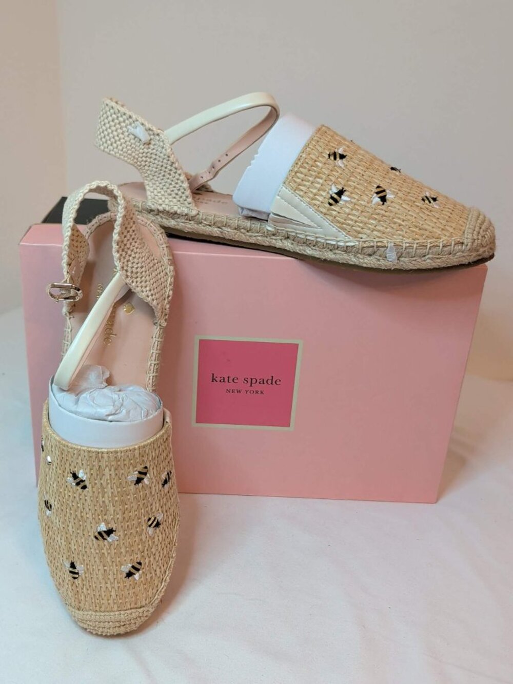 Kate Spade Bonnie Bee Espadrille Flat Sandals
